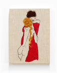 Egon Schiele Embroidery Art