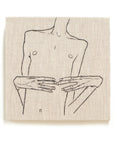 Egon Schiele Embroidery Art