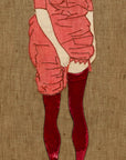 Egon Schiele Embroidery Art