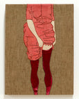 Egon Schiele Embroidery Art