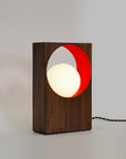 Gemma Round | Red Accent