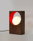 Gemma Round | Red Accent
