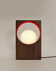 Gemma Round | Red Accent