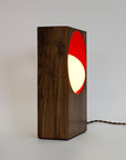 Gemma Round | Red Accent