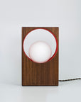 Gemma Round | Red Accent