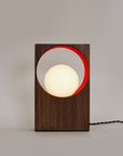 Gemma Round | Red Accent