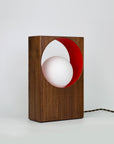 Gemma Round | Red Accent