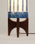 Tall Shibori Table Lamp
