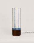 Small Shibori Table Lamp / Round Base