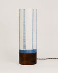 Small Shibori Table Lamp / Round Base
