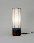Small Shibori Table Lamp / Round Base