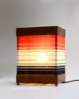 handcrafted woven table lamp for mood lighting