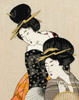 Kitagawa Utamaro Embroidery Art