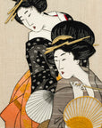 Kitagawa Utamaro Embroidery Art