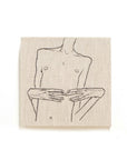 Egon Schiele Embroidery Art