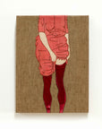 Egon Schiele Embroidery Art