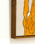 Egon Schiele Embroidery Art