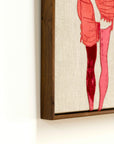Egon Schiele Embroidery Art