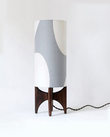TALL LUMA TABLE LAMP - Cool Grey - laloupedesign